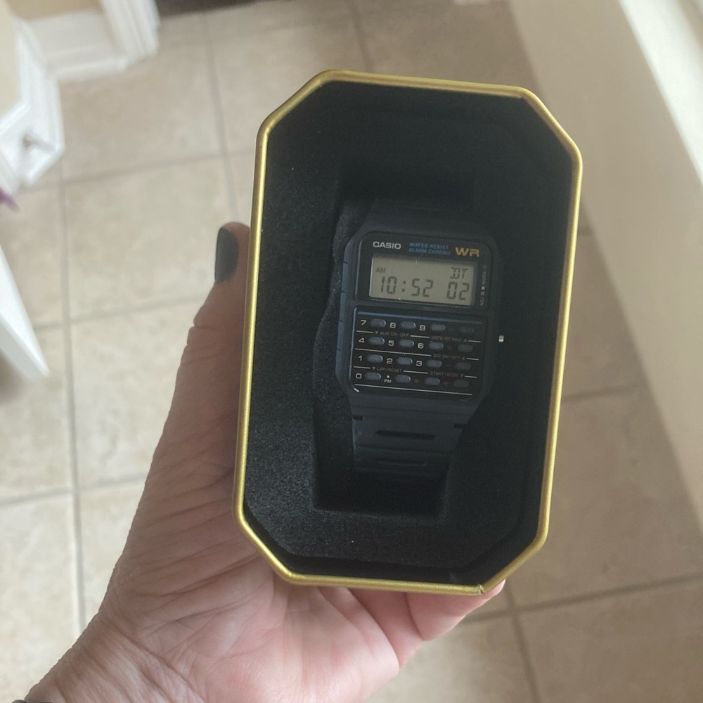 Casio ‘New’ Vintage Casio watch with calculator